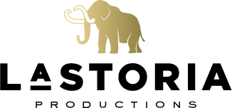 Logo for La Storia Productions, a video production company located near charlotte-nc