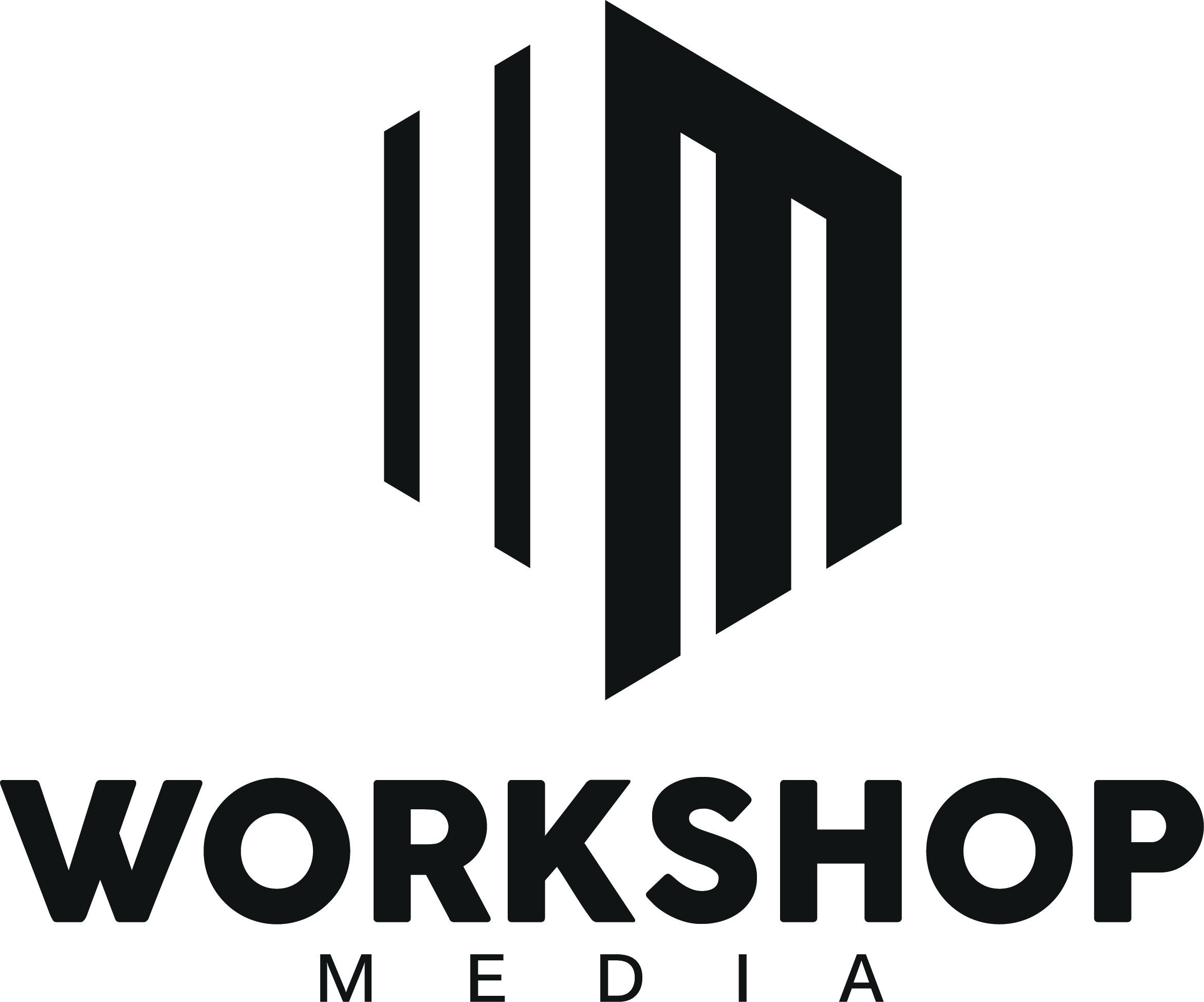 Logo for Workshop Media, a video production company located near durham-nc