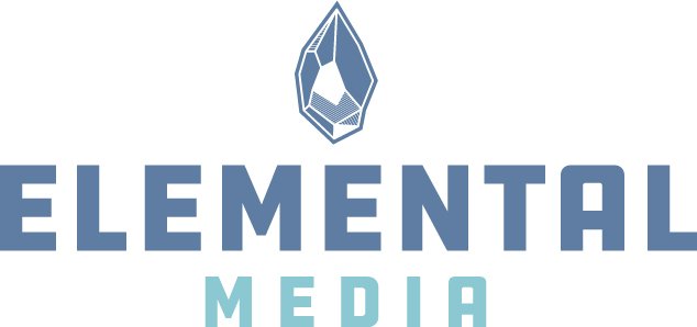 Logo for Elemental Media, a video production company located near kalamazoo-mi