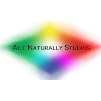 Logo for Act Naturally Studios, a video production company located near kalamazoo-mi