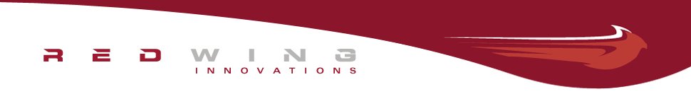 Logo for Redwing Innovations, a video production company located near greensboro-nc