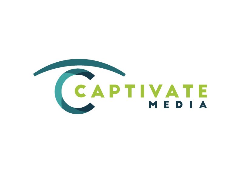 Logo for Captivate Media, a video production company located near greensboro-nc