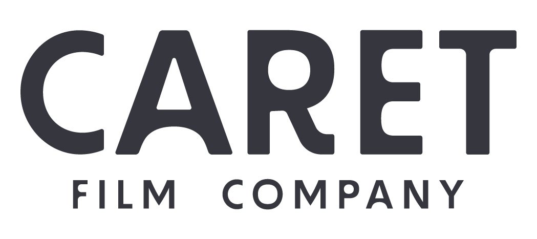 Logo for Caret Film Co., a video production company located near akron-oh