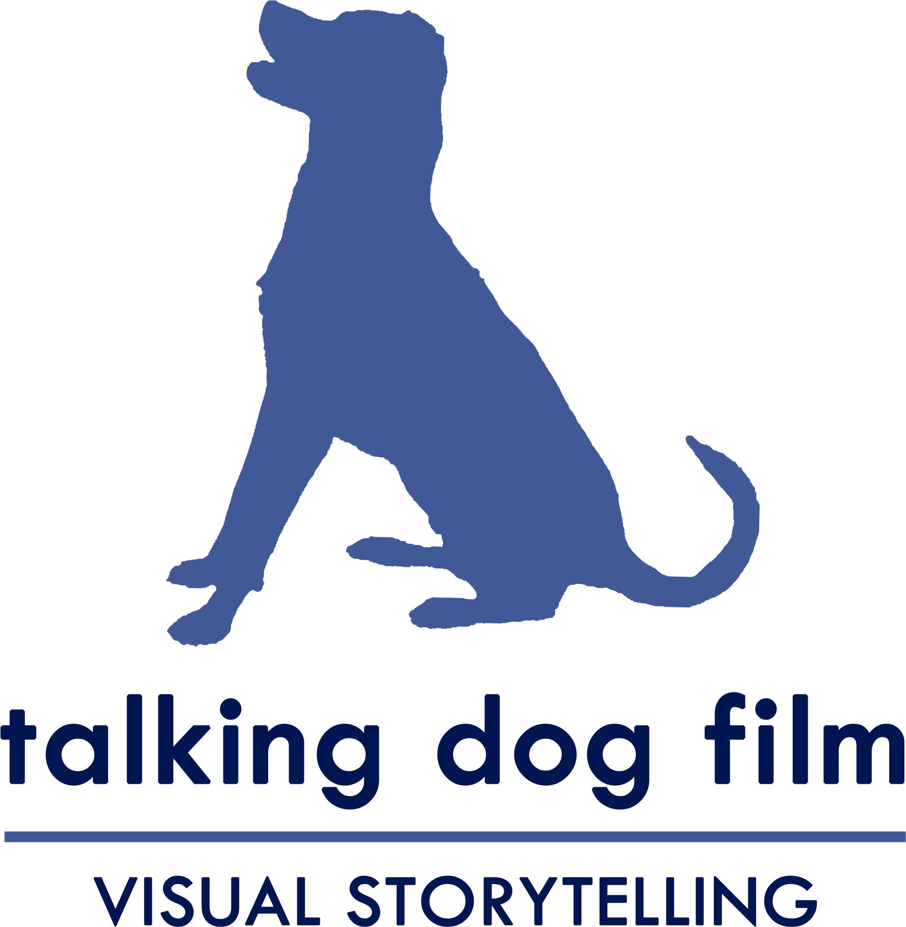 Logo for Talking Dog Film, a video production company located near lansing-mi
