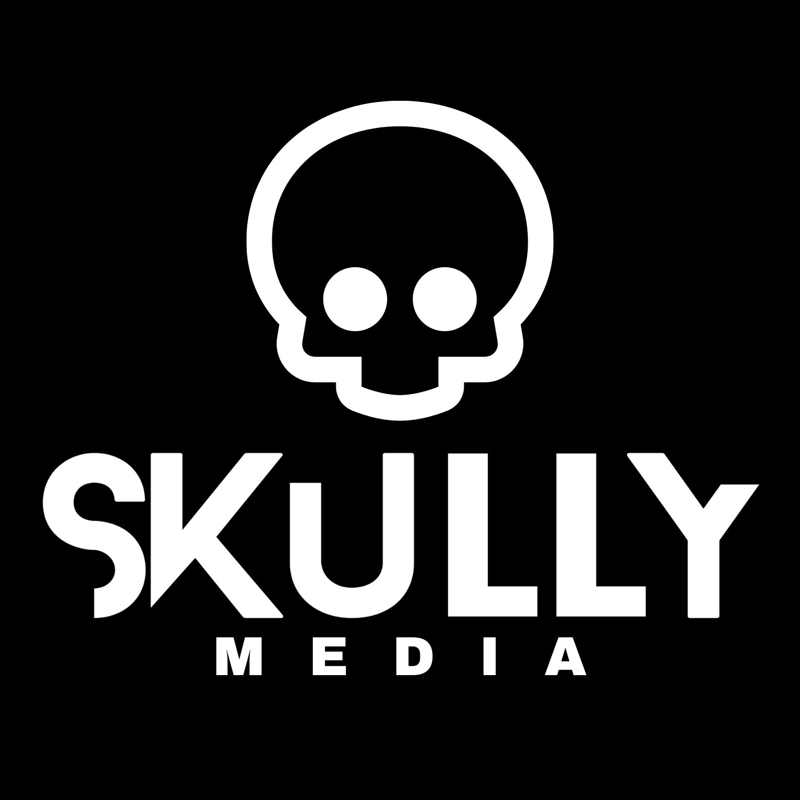 Logo for Skully Media Co., a video production company located near akron-oh