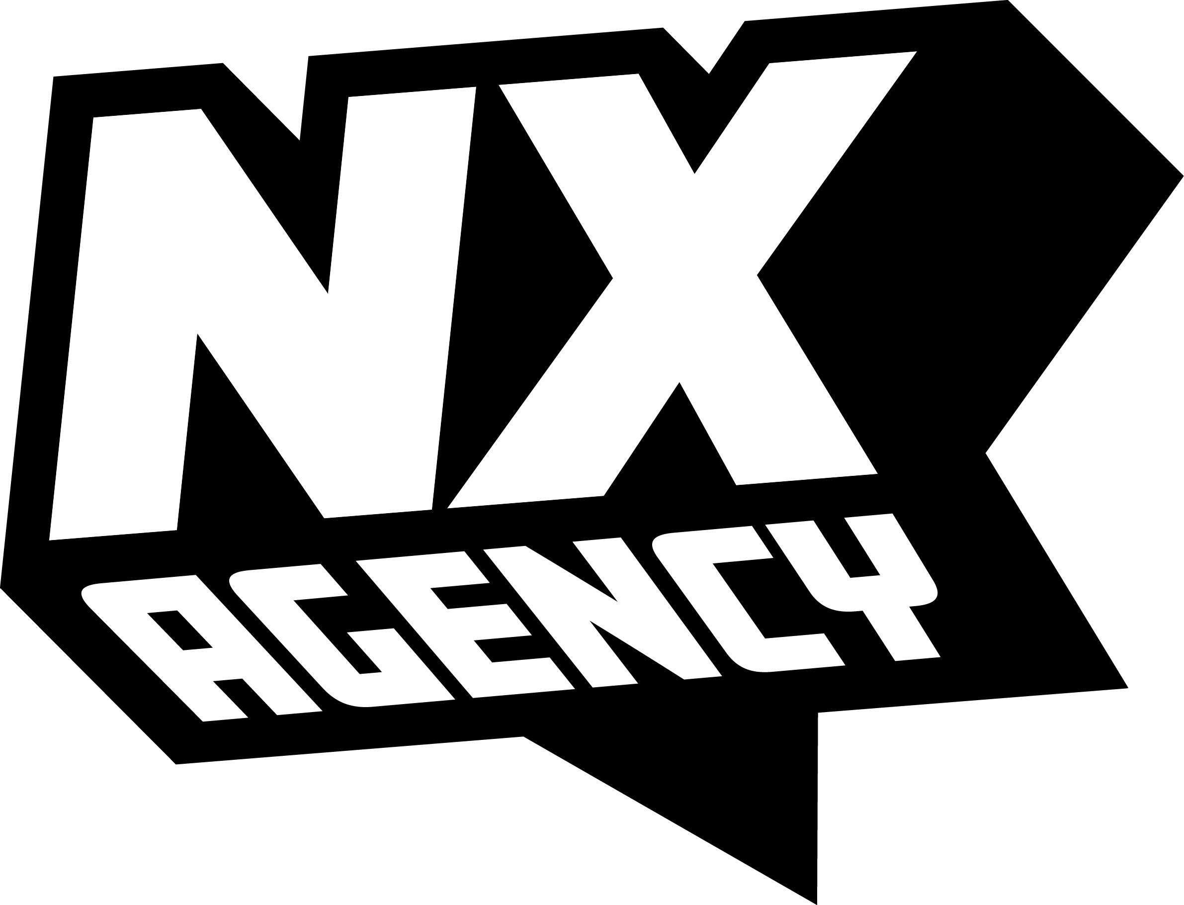 Logo for NX Agency, a video production company located near charleston-sc
