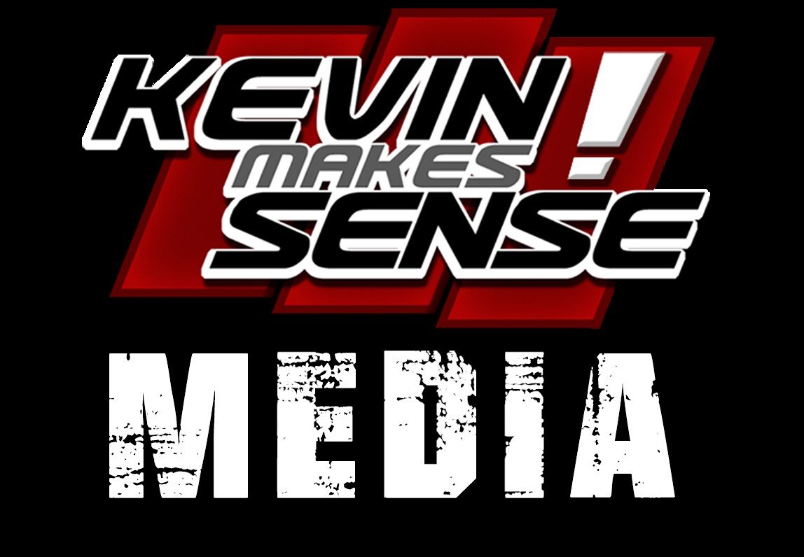 Logo for Kevin Makes Sense Media, a video production company located near hampton-roads-va