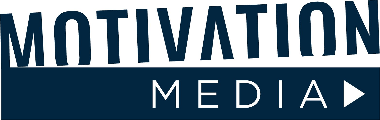Logo for Motivation Media, a video production company located near mobile-al