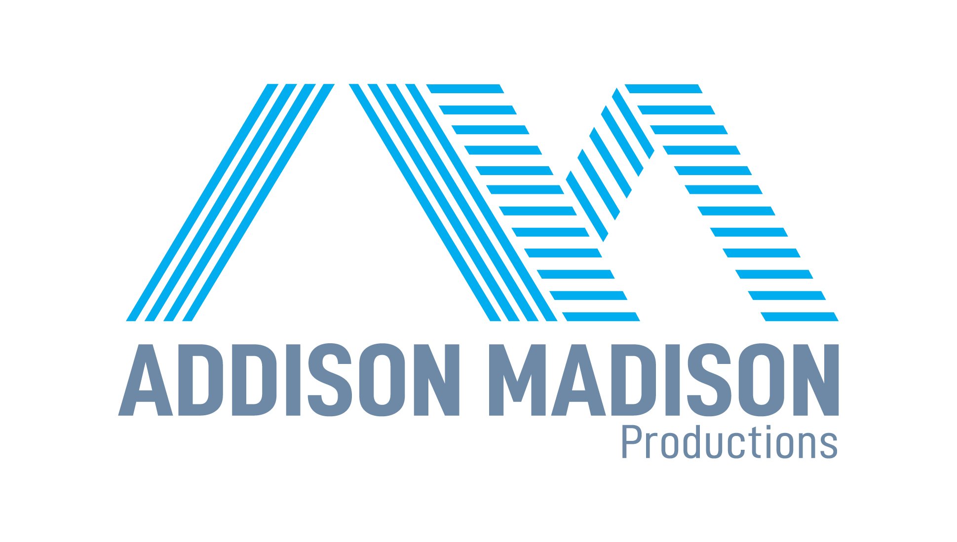 Logo for Addison Madison Productions, a video production company located near huntsville-al