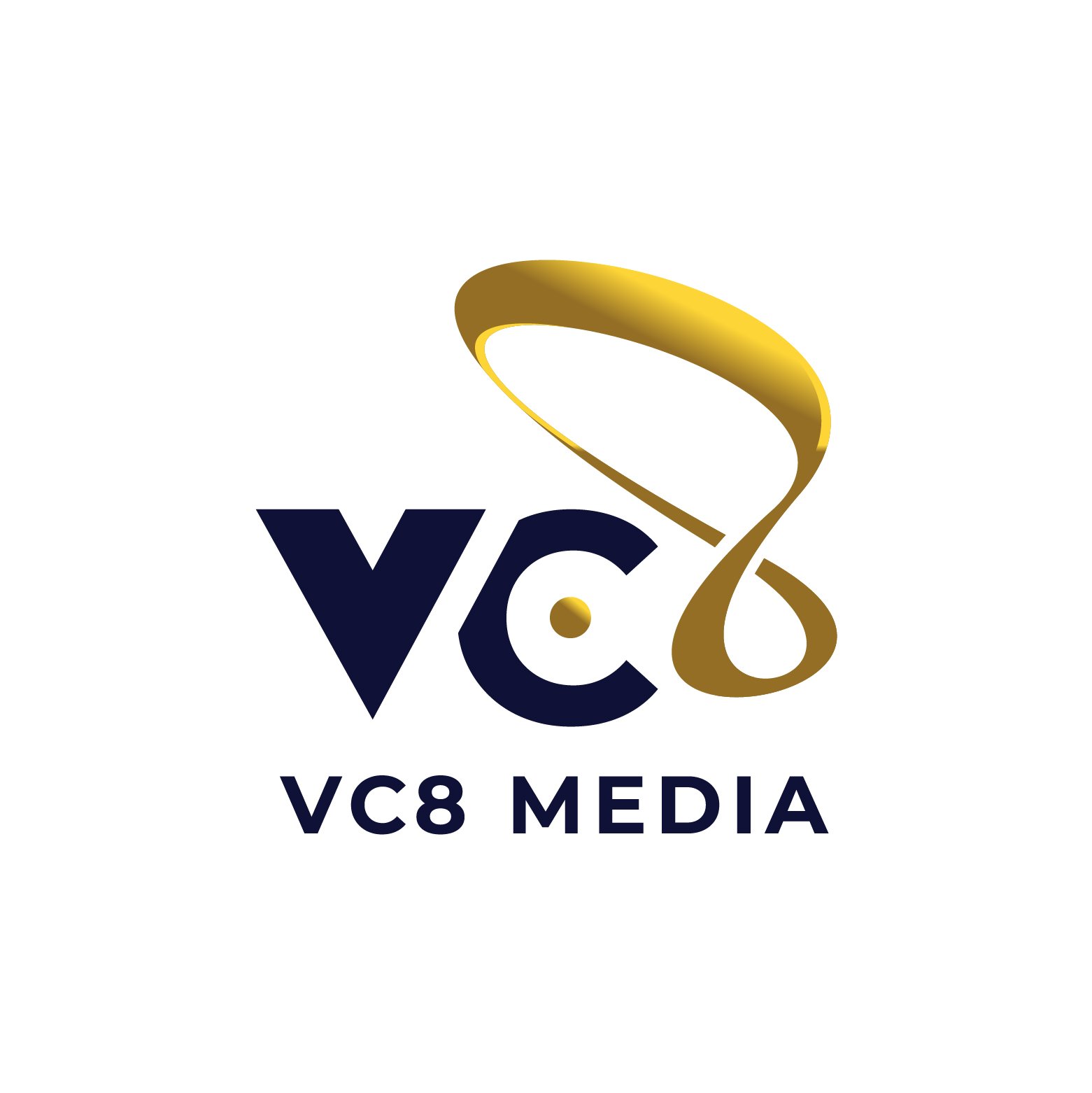 Logo for VC8 Media, a video production company located near shreveport-la