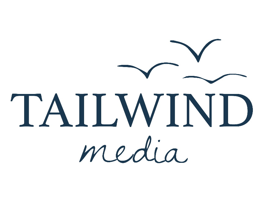 Logo for Tailwind Media, a video production company located near bangor-me