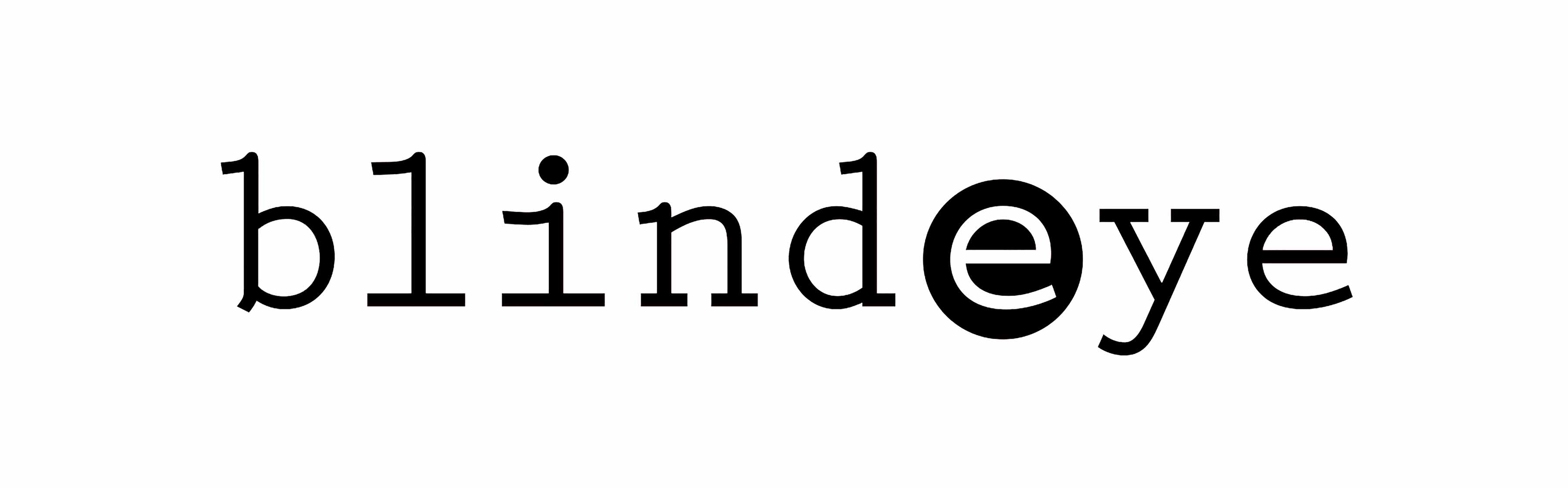 Logo for Blindeye, a video production company located near topeka-ks