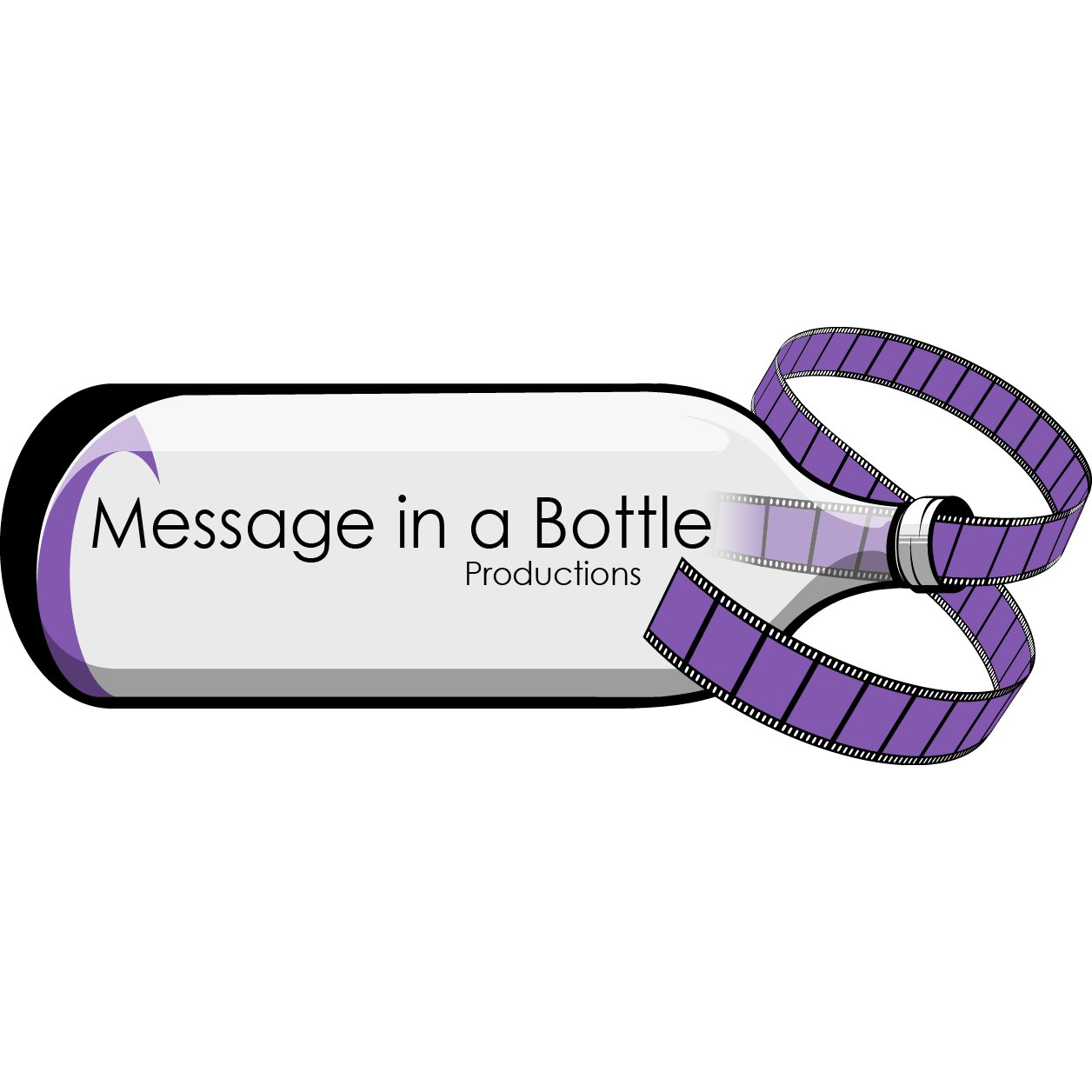 Logo for Message in a Bottle Productions, a video production company located near memphis-tn