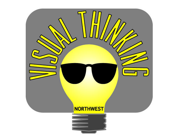 Logo for Visual Thinking Northwest, a video production company located near bend-or