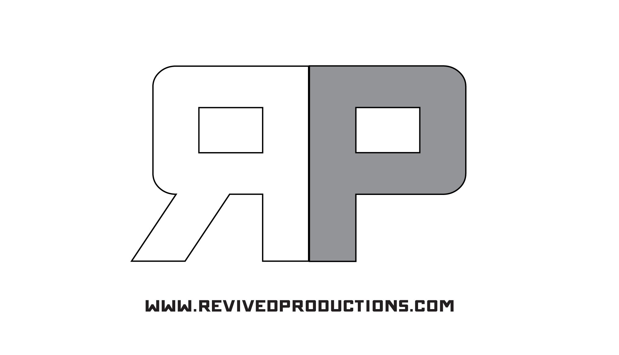 Logo for Revived, a video production company located near lexington-ky