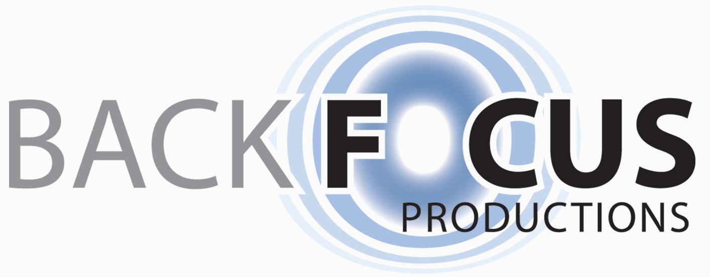 Logo for BackFocus Productions, a video production company located near little-rock-ar