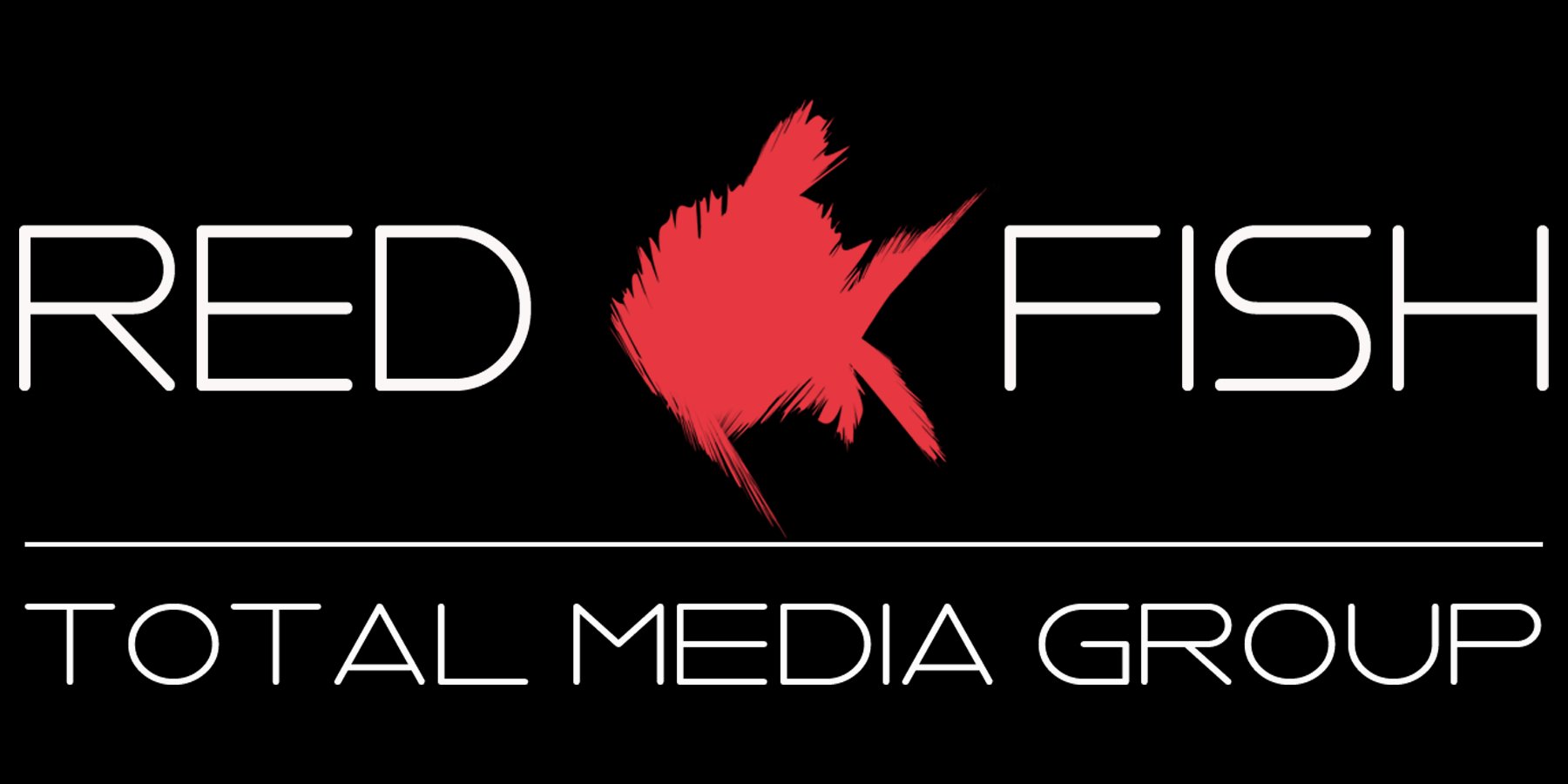 Logo for Red Fish TMG, a video production company located near salt-lake-city-ut