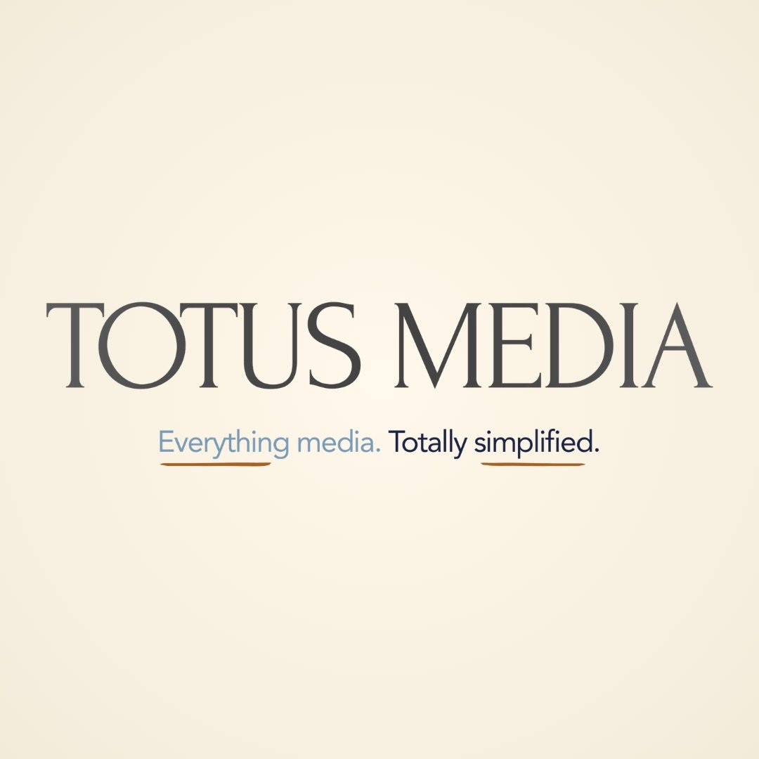 Logo for Totus Media, a video production company located near des-moines-ia