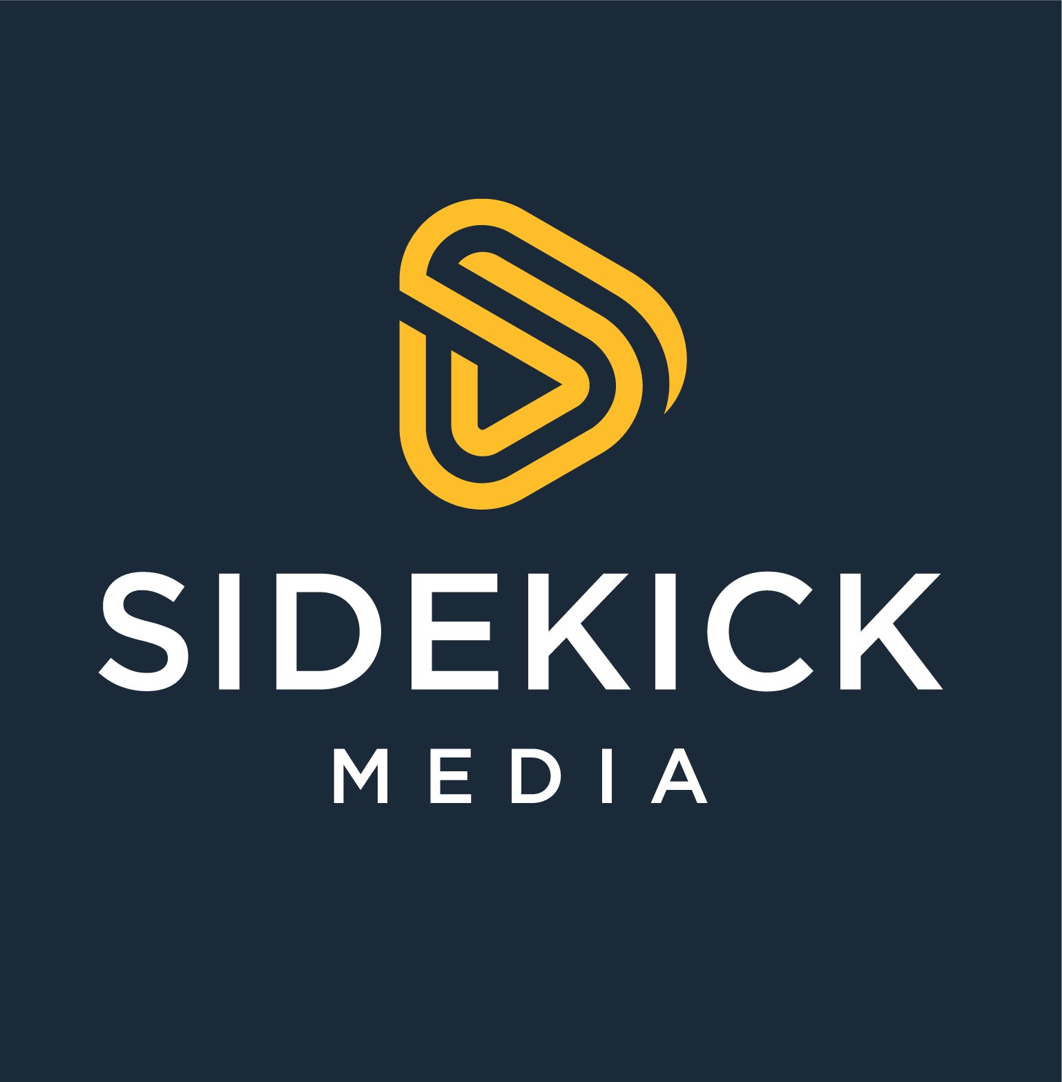Logo for Sidekick Media, a video production company located near chicago-il